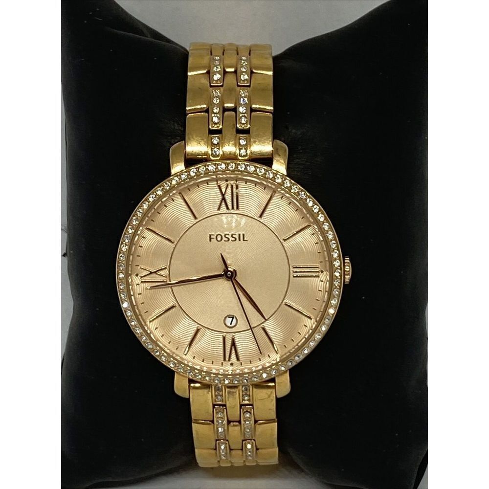 Fossil Jacqueline ES3546 Women's Stainless Steel Analog Dial Quartz Watch OP830